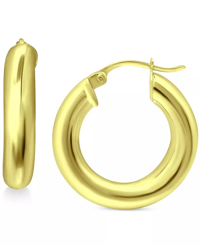 Giani Bernini Polished Hoop Earrings, Created for Macy's - Macy's | Macy's