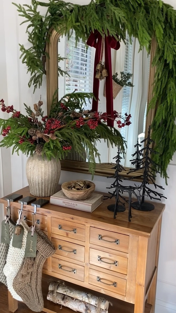 Christmas entryway

#LTKhome #LTKSeasonal #LTKHoliday