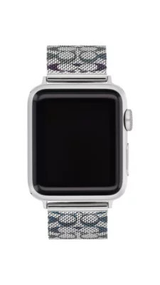 COACH Women's Apple Mesh Bracelet, Blue | Belk