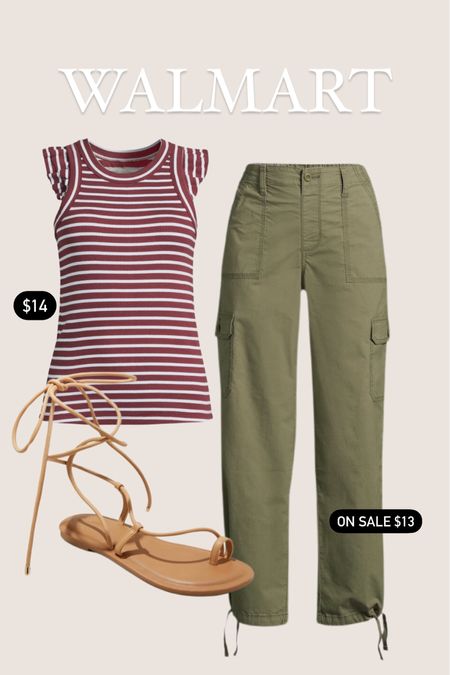 Walmart outfit idea, cargos on sale 

#LTKfindsunder50 #LTKstyletip #LTKfindsunder100