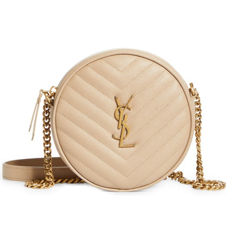 Vinyle Matelassé Leather Crossbody Bag | Nordstrom
