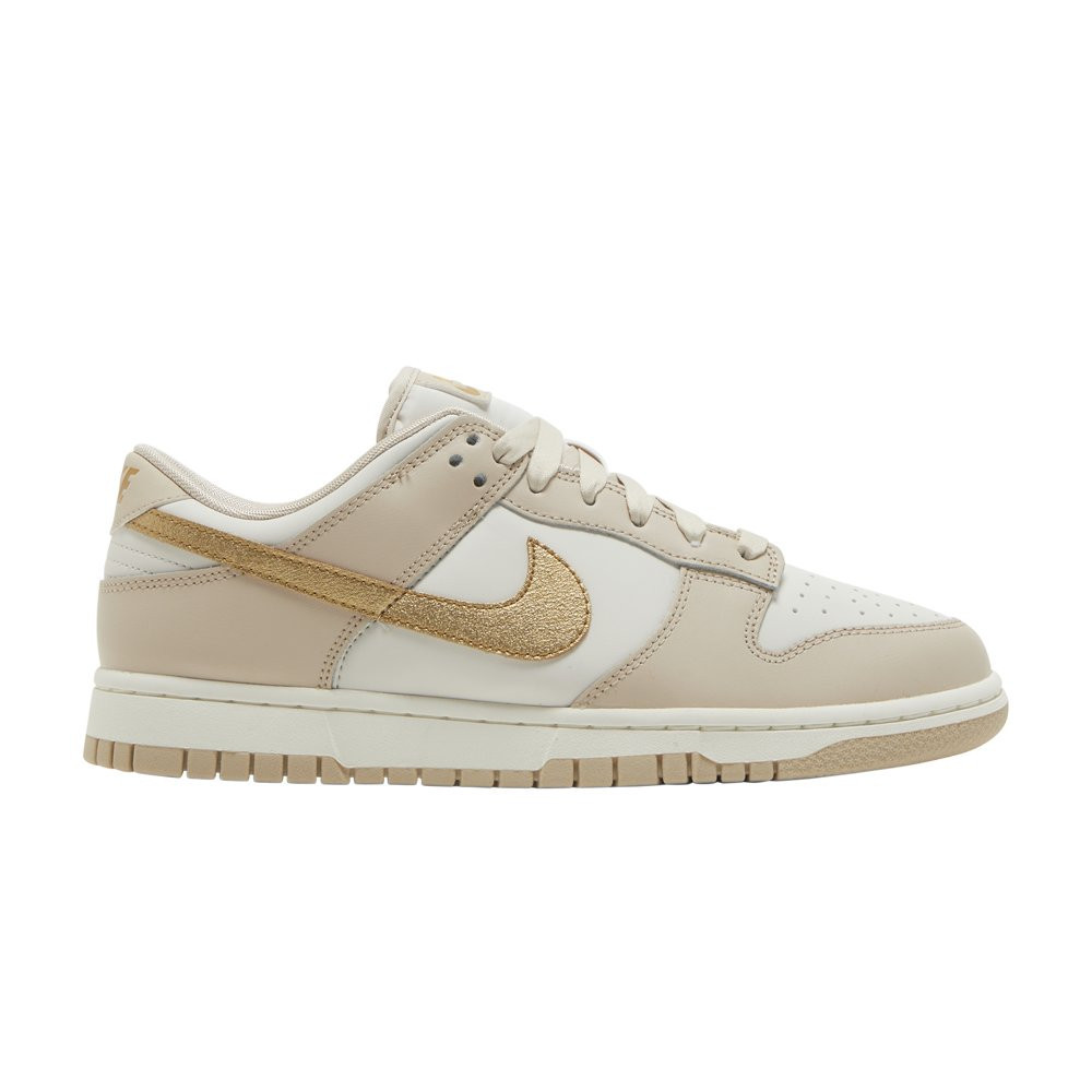 Nike Women's Dunk Low 'Gold Swoosh' | White | Women's Size 11.5 | GOAT