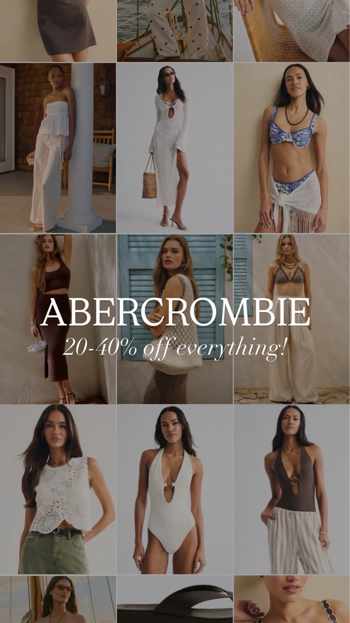 Abercrombie sale get 20-40% off almost everything! 🖤

#LTKstorytime #LTKSeasonal