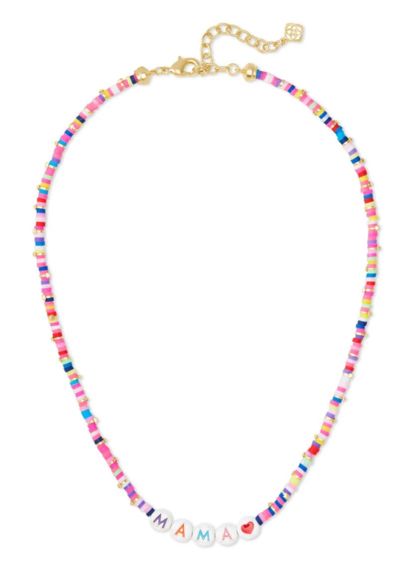 Reece Gold MAMA Strand Necklace - Pink Mix | Southern Roots