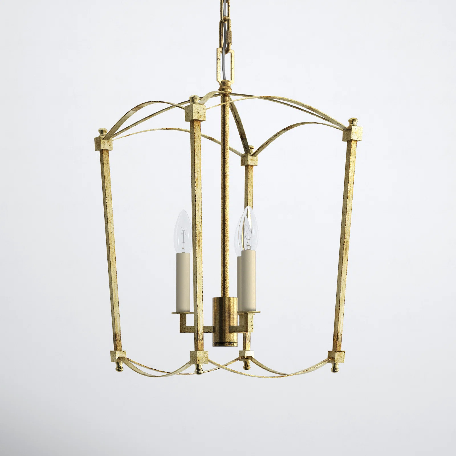 Olive 3-Light Metal Dimmable Lantern Chandelier | Wayfair North America
