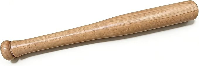 17-Inch Mini Wood Baseball Bat - Premium Hardwood One Hand Training Bat, Compact Personal Home Ut... | Amazon (US)