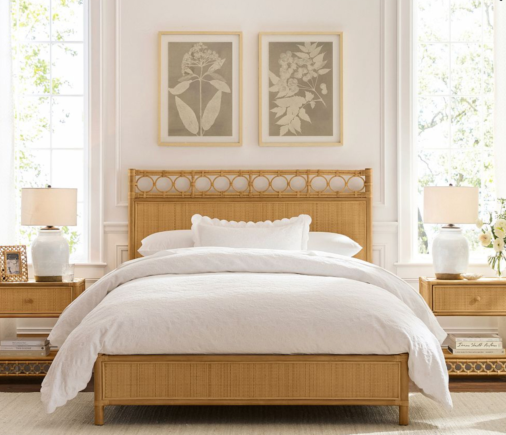Monique Lhuillier Siena Woven Bed 

 #LTKHome