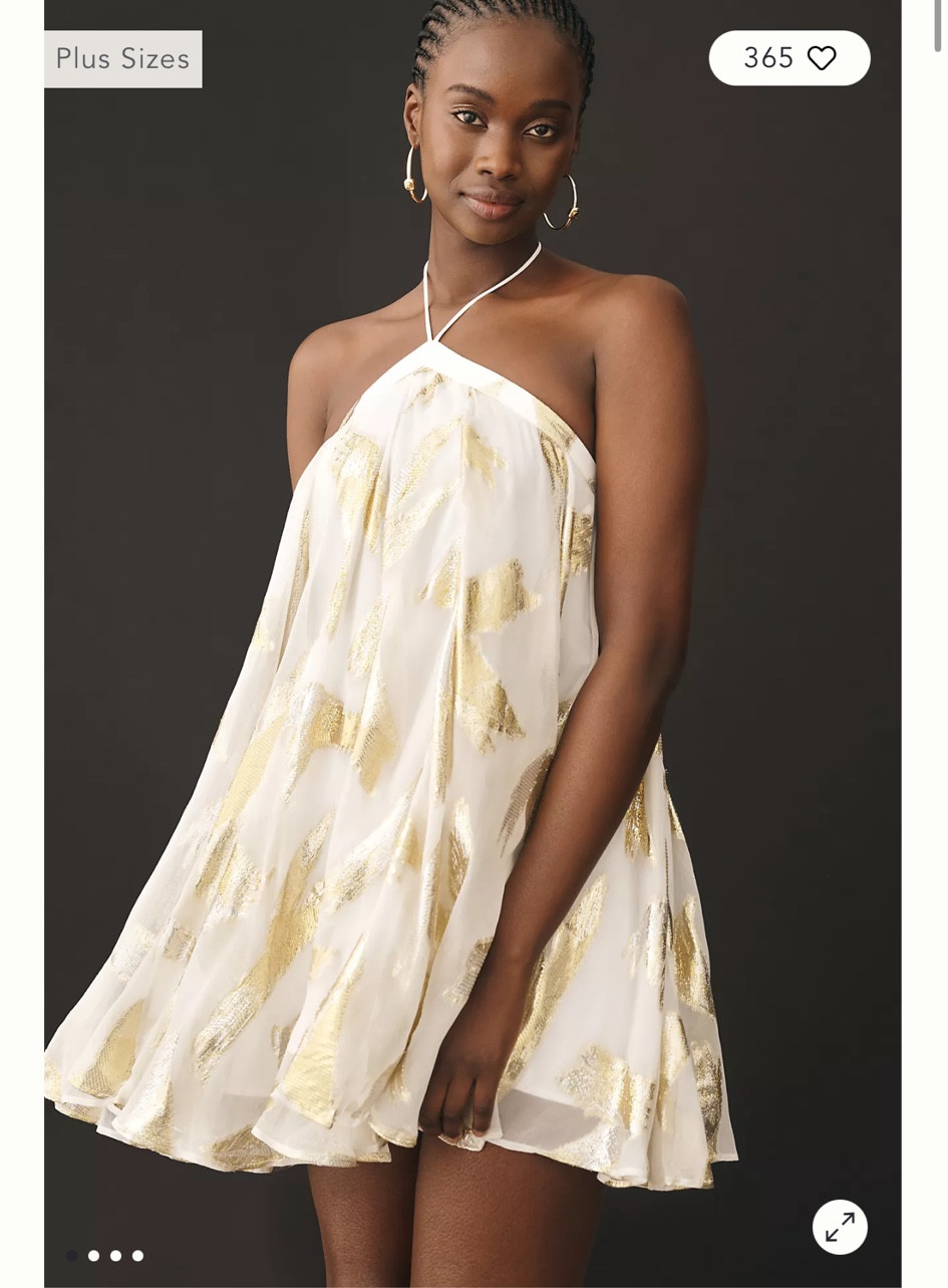 pinnacle by shruti sancheti halter swing mini dress Southernmelons on LTK collection:night-out