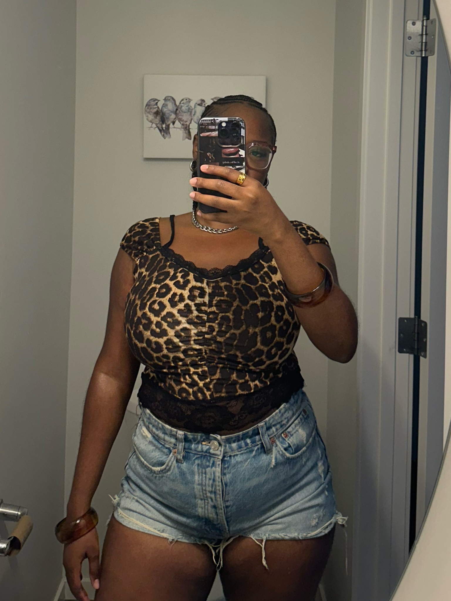 denim jeans shorts and animal prints 🤎🤭

#LTKautumn #LTKstyletip #LTKcanada