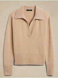 Luna Cashmere Sweater Polo | Banana Republic (CA)