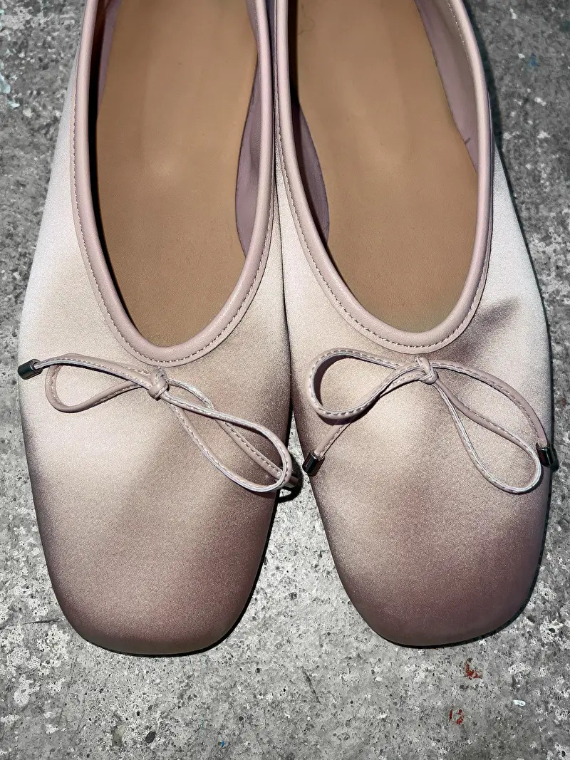 Satin Ballerinas | ARKET (US&UK)