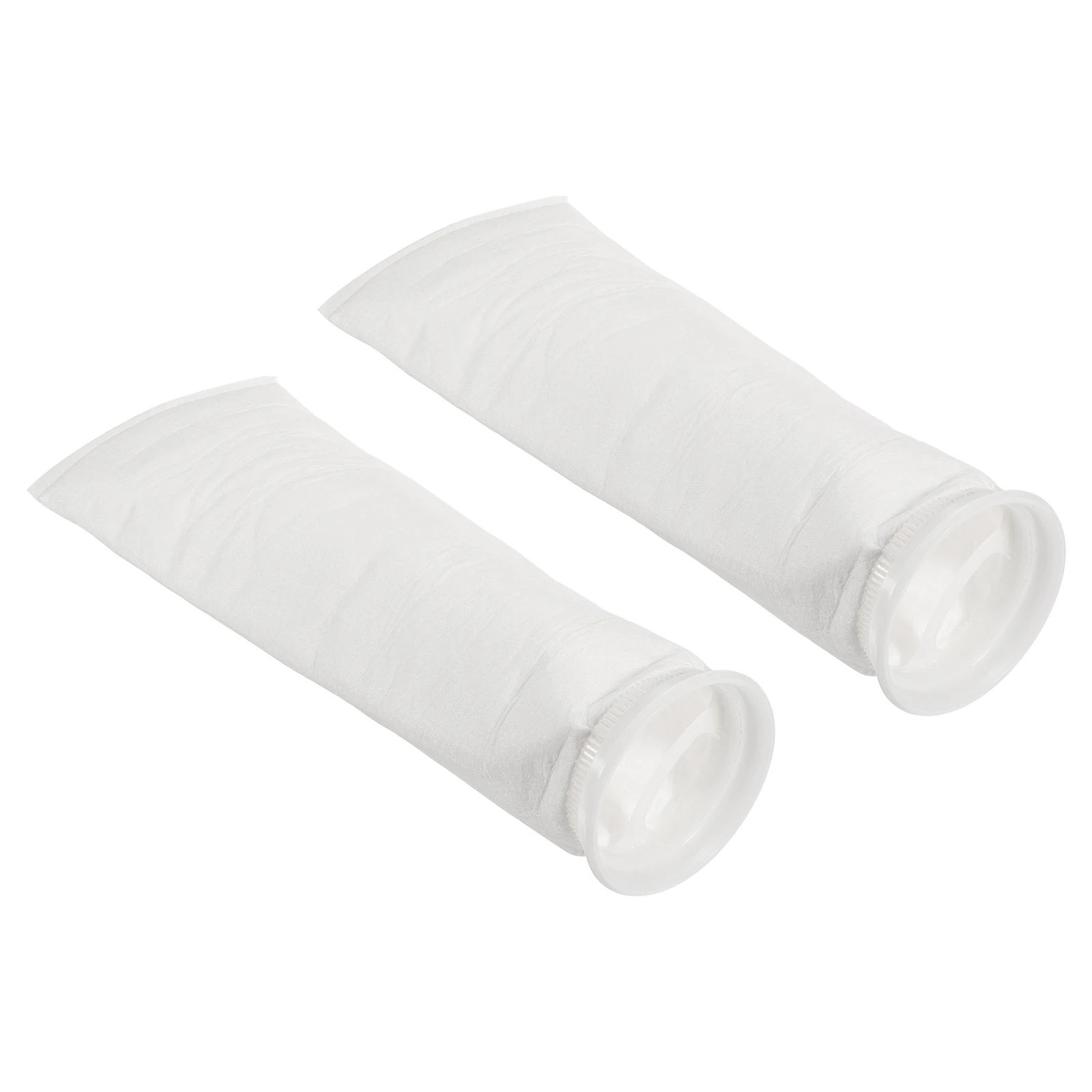 PATIKIL 4 Inch Ring Filter Socks 1 Micron 2pcs Mesh Bags Pool Skimmer Basket White one_size | S26011400UX3032 | Lowe's