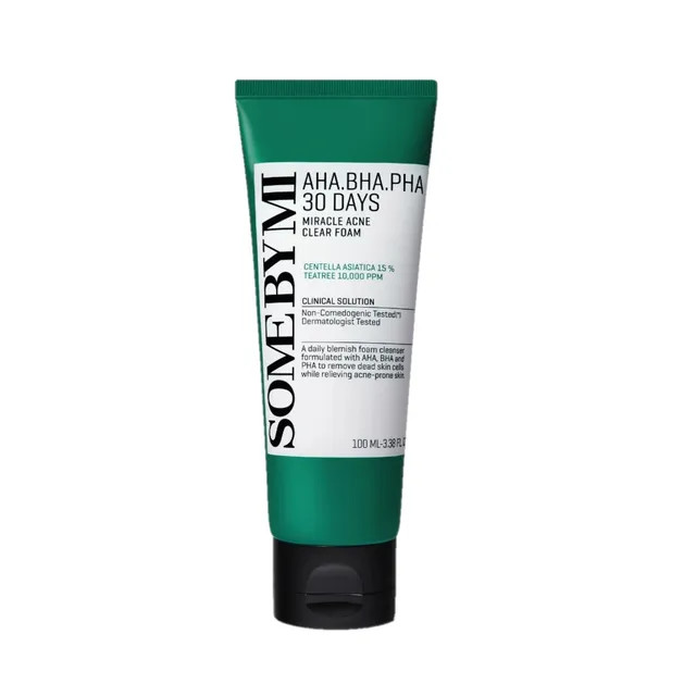 SOME BY MI - AHA,BHA,PHA 30 Days Miracle Acne Clear Foam | YesStyle.com