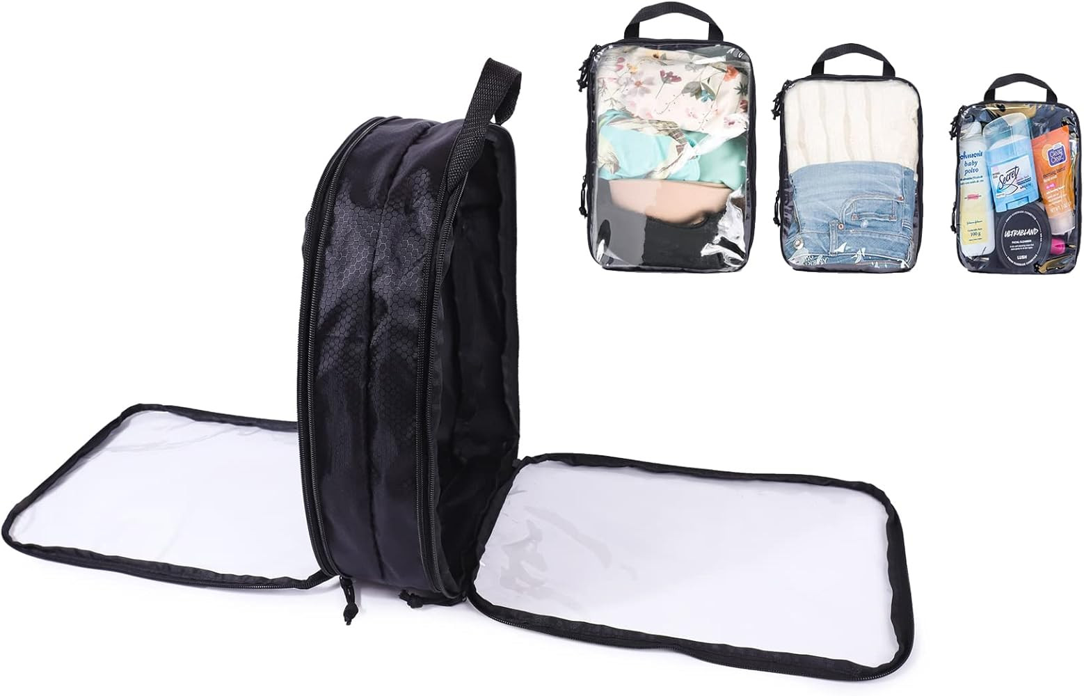 Magictodoor Packing Cubes Travel Luggage Organizer for Women Men Kids | Amazon (US)