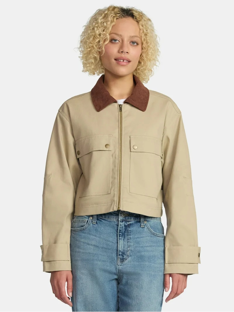 No Boundaries Barn Jacket, Women's - Walmart.com | Walmart (US)