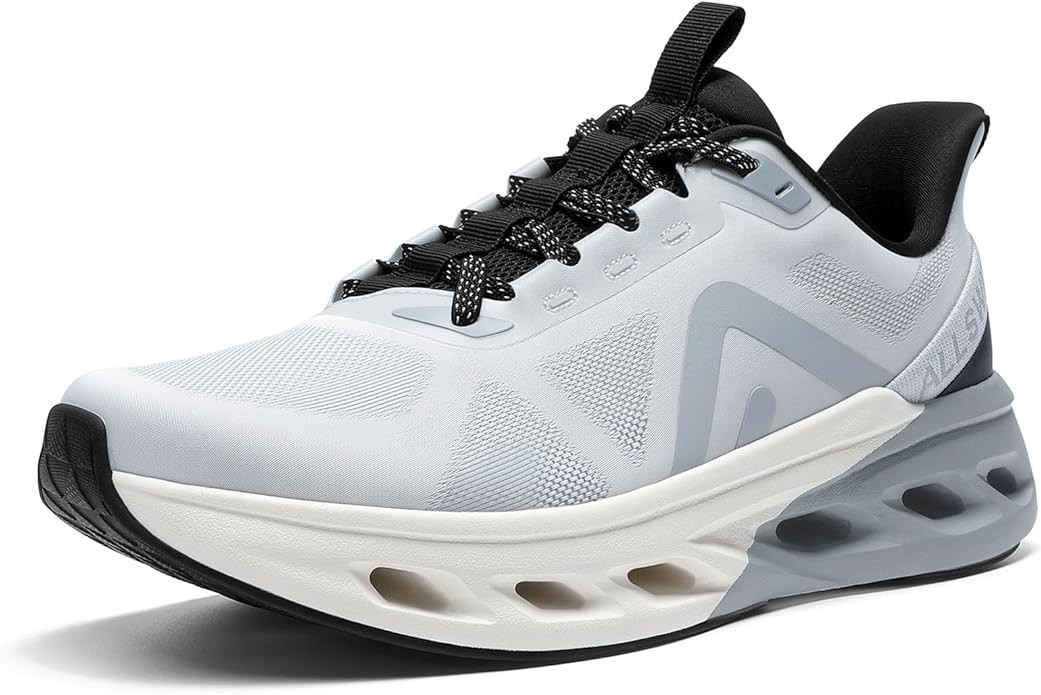 ALLSWIFIT Men's Slip On Walking Shoes Cushioning Hands Free Non-Slip Arch Support Breathable Ligh... | Amazon (US)