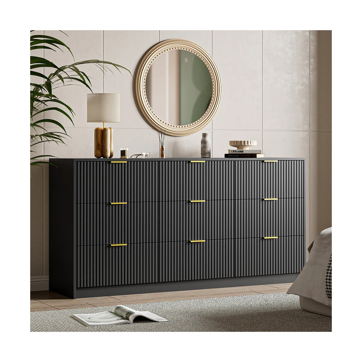 Aphan 9 - Drawer Dresser, 63" W | Wayfair North America