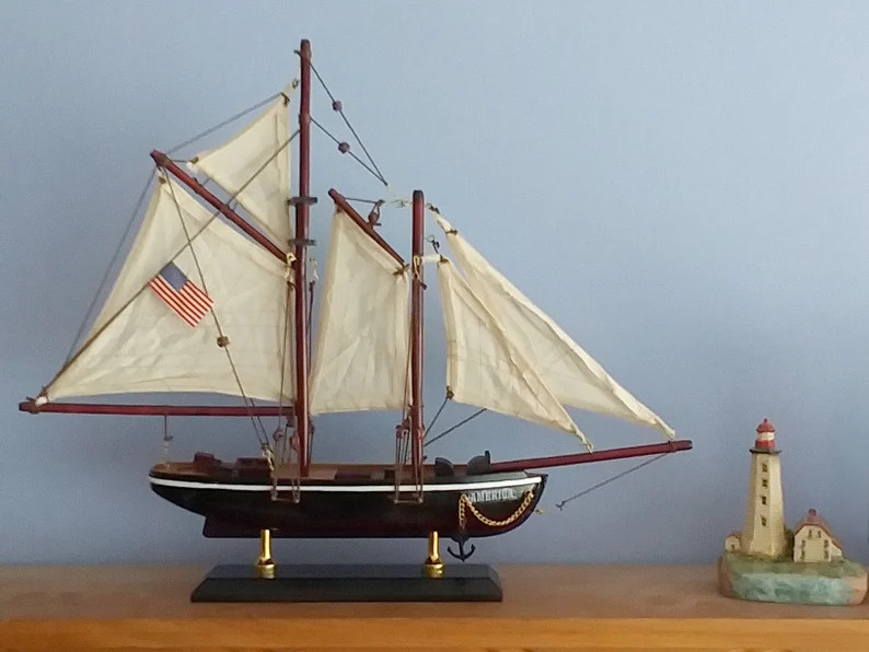 Wooden Sailboat Model of the Famous Racing Yacht AMERICA Loaded With Details ASSEMBLED - Etsy | Etsy (US)
