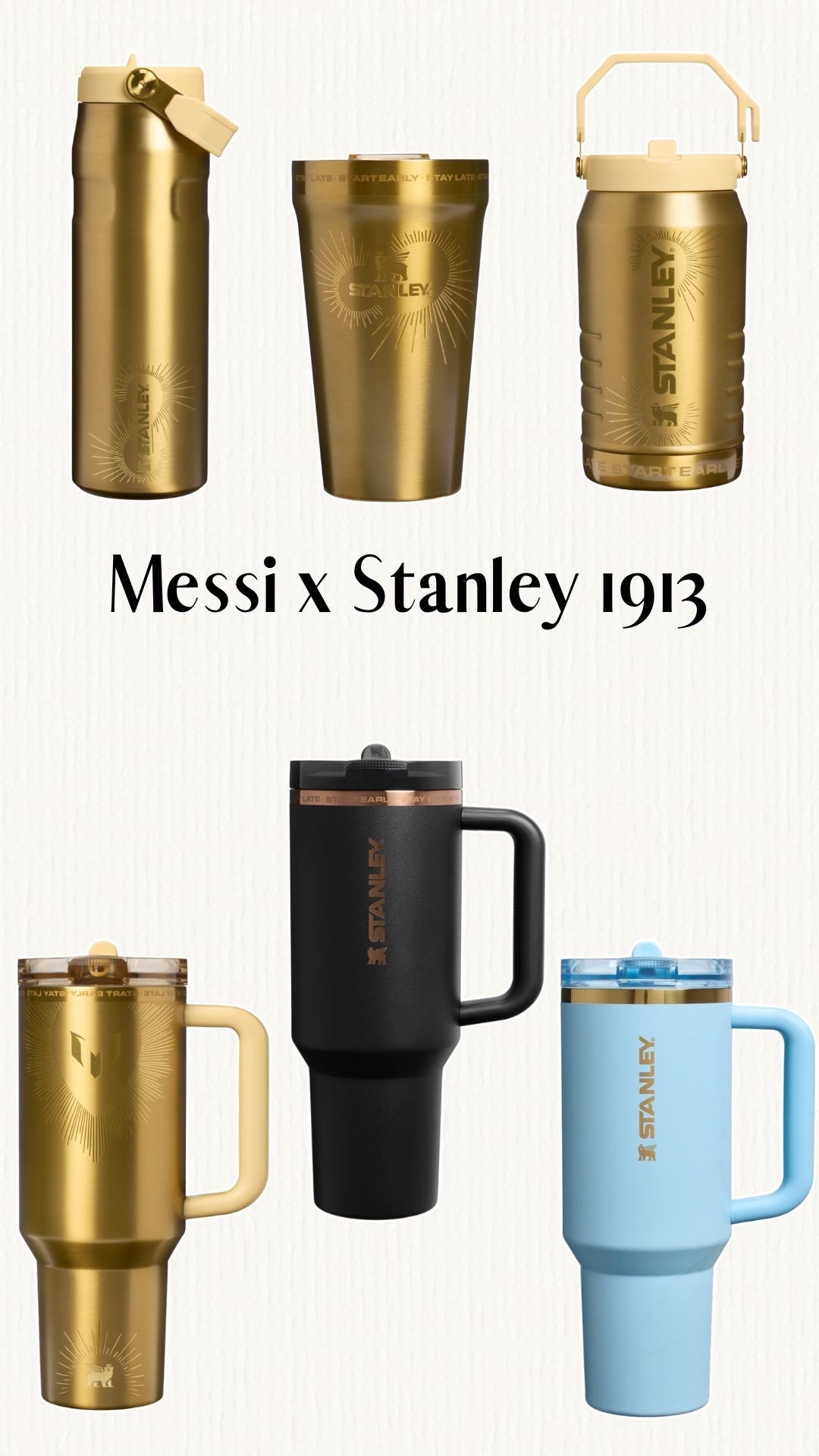Messi x Stanley 1913 tumblers

#LTKkids #LTKgiftguide #LTKsummer