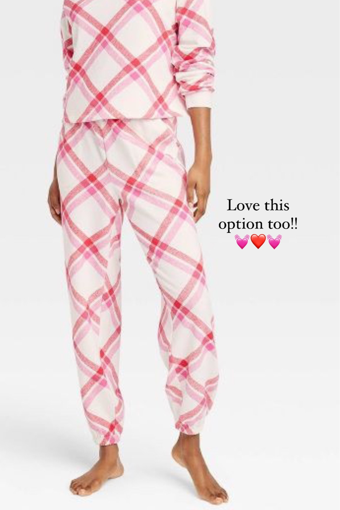 I have the pink sweatshirt and sweatpants, but I love this pink and red combo! I did a medium in the top and small and the bottoms 💕 // target style, loungewear, comfy look, casual style 

#LTKFind #LTKunder50 #LTKGiftGuide