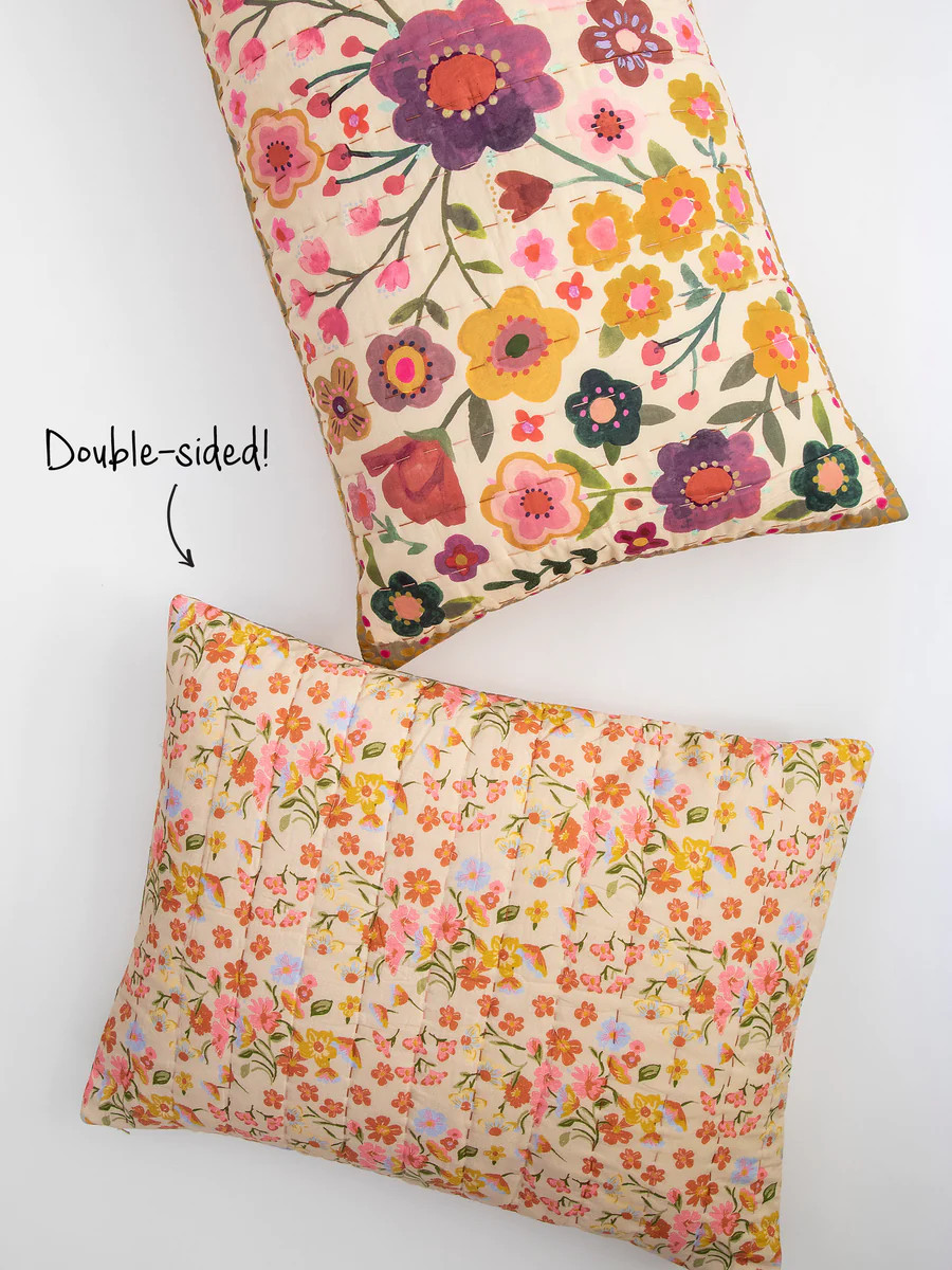 Chelsea Reversible Shams, Set of 2 | Natural Life