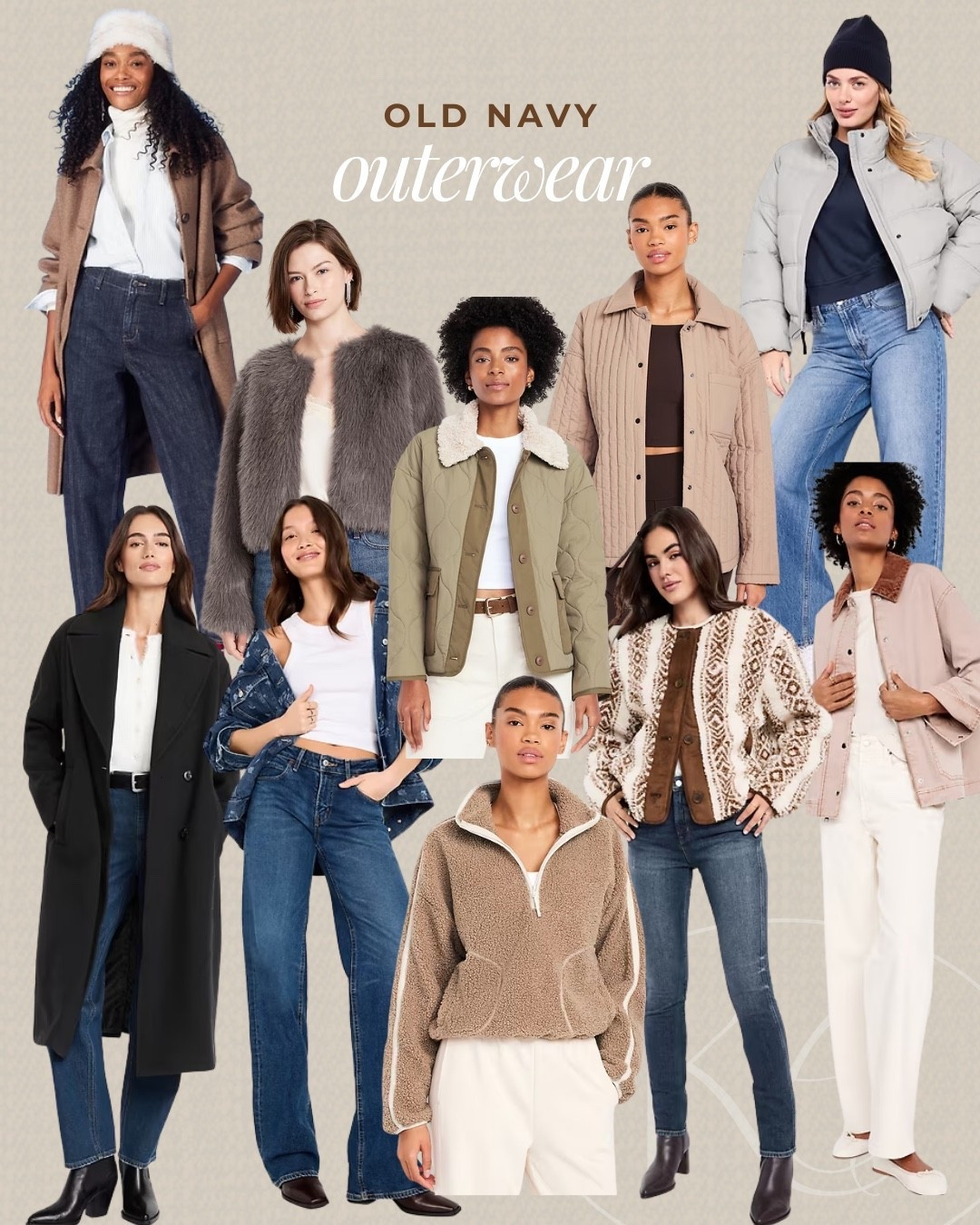 Old navy has the best out wear right now! I am loving the fur and black coats for New Years Eve  

#LTKSeasonal #LTKPlusSize #LTKootd