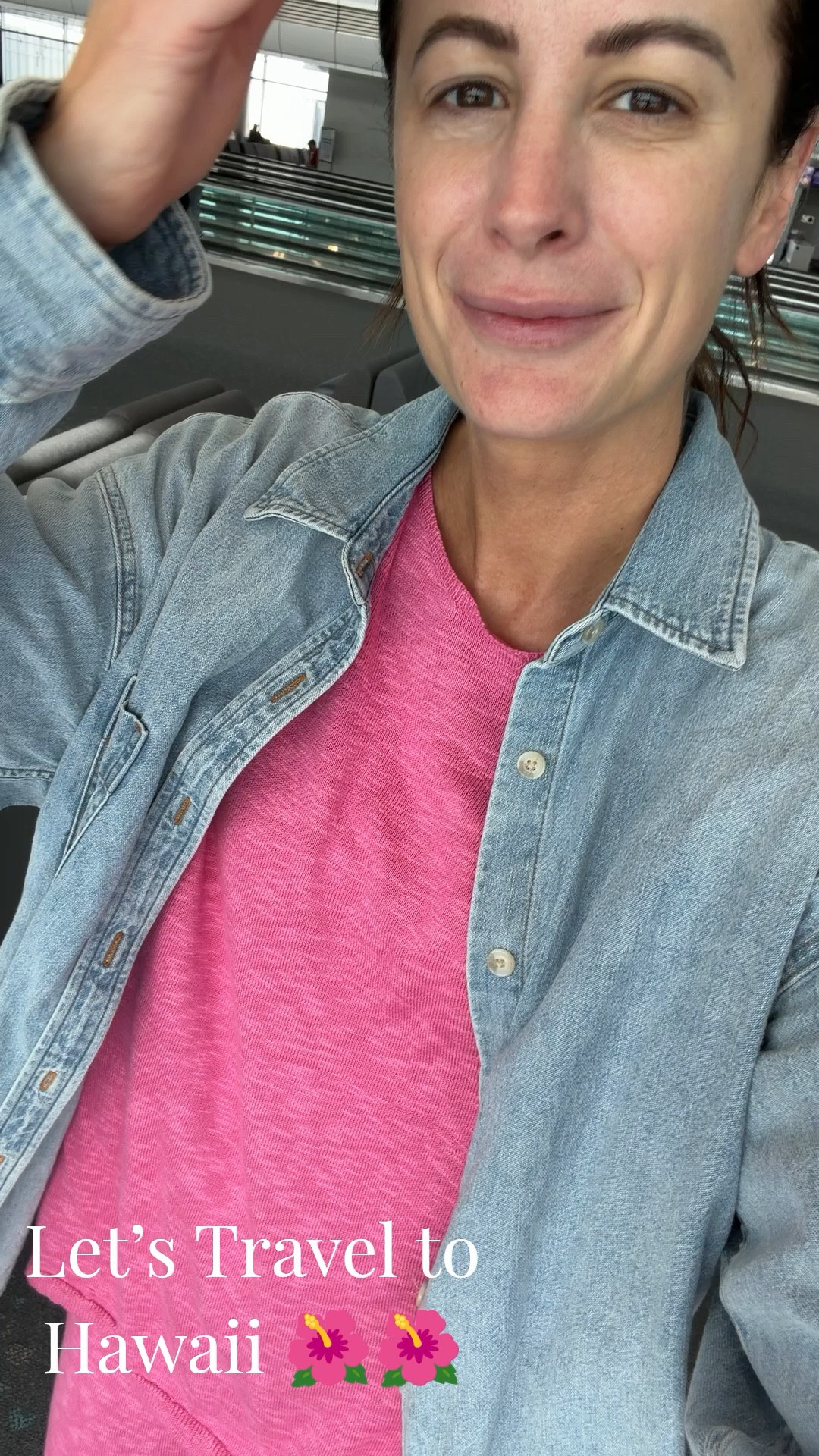 Here’s what I wore on our 7 hour flight to Hawaii! This set is so crazy comfortable and comes in tons of colors!! I’m wearing a M. 

#LTKspringtrends #LTKSpringSale #LTKTravel