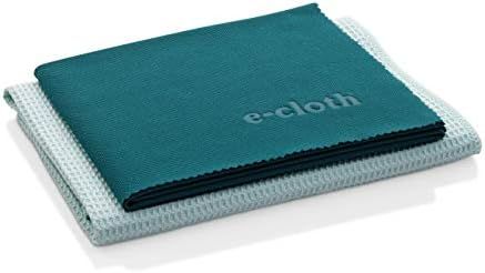 E-Cloth Window Cleaning Pack, Microfiber Glass Scrubbing Cloth & Polishing Cloth (Set of 2) | Amazon (US)