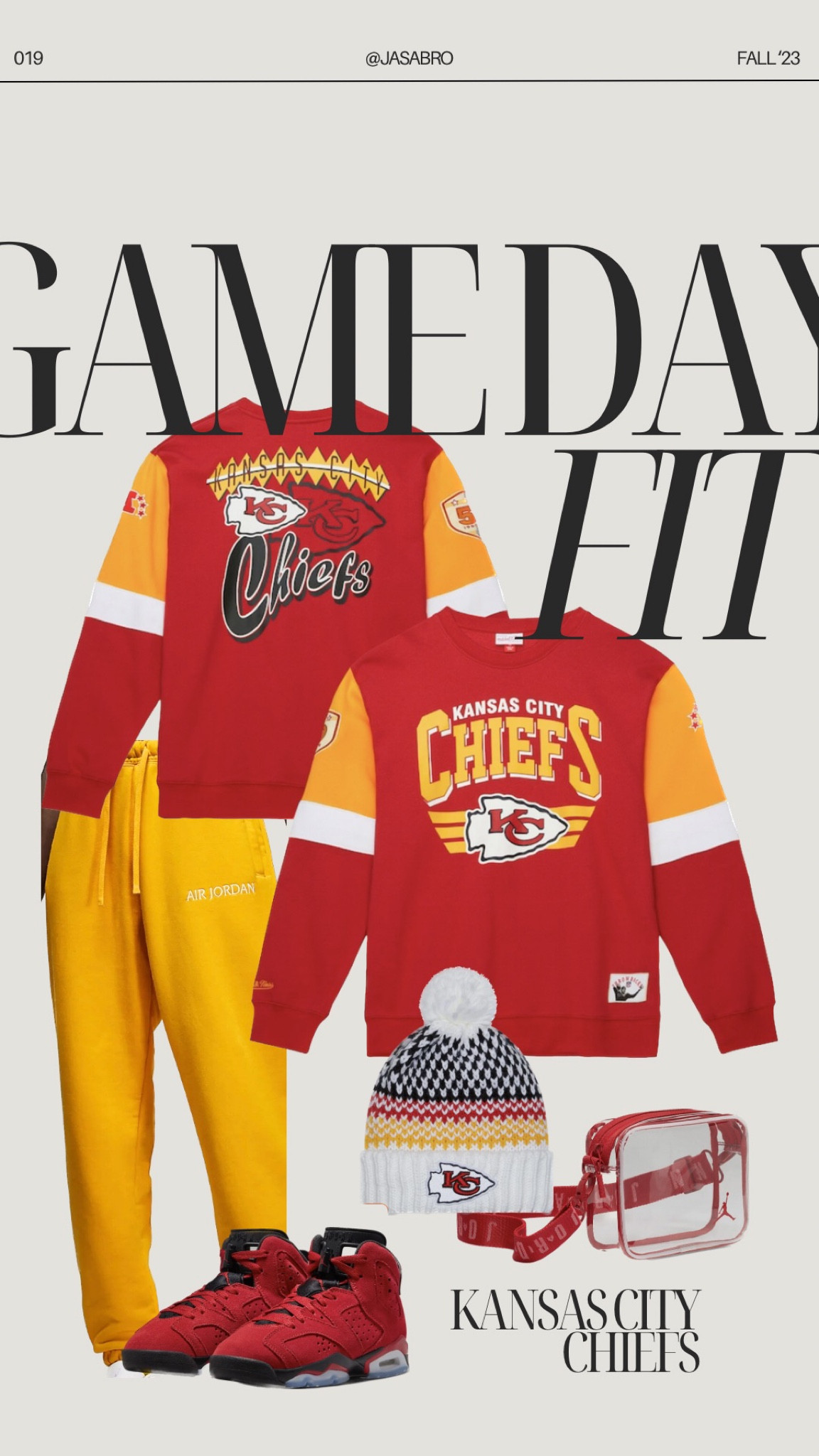 Thursday Night football with Kansas City Chiefs. Game day outfit for week 6 of the NFL season  

NFL style, fall outfit, fall style, fall transitional outfit, fall inspo, football fashion, sporty look, sports wear, sport style, sporty outfit, game day outfits, sporty girl, sporty outfit, red outfit, yellow outfit, Jordan, sneaker outfit, comfy outfit

#LTKparties #LTKstyletip #LTKSeasonal