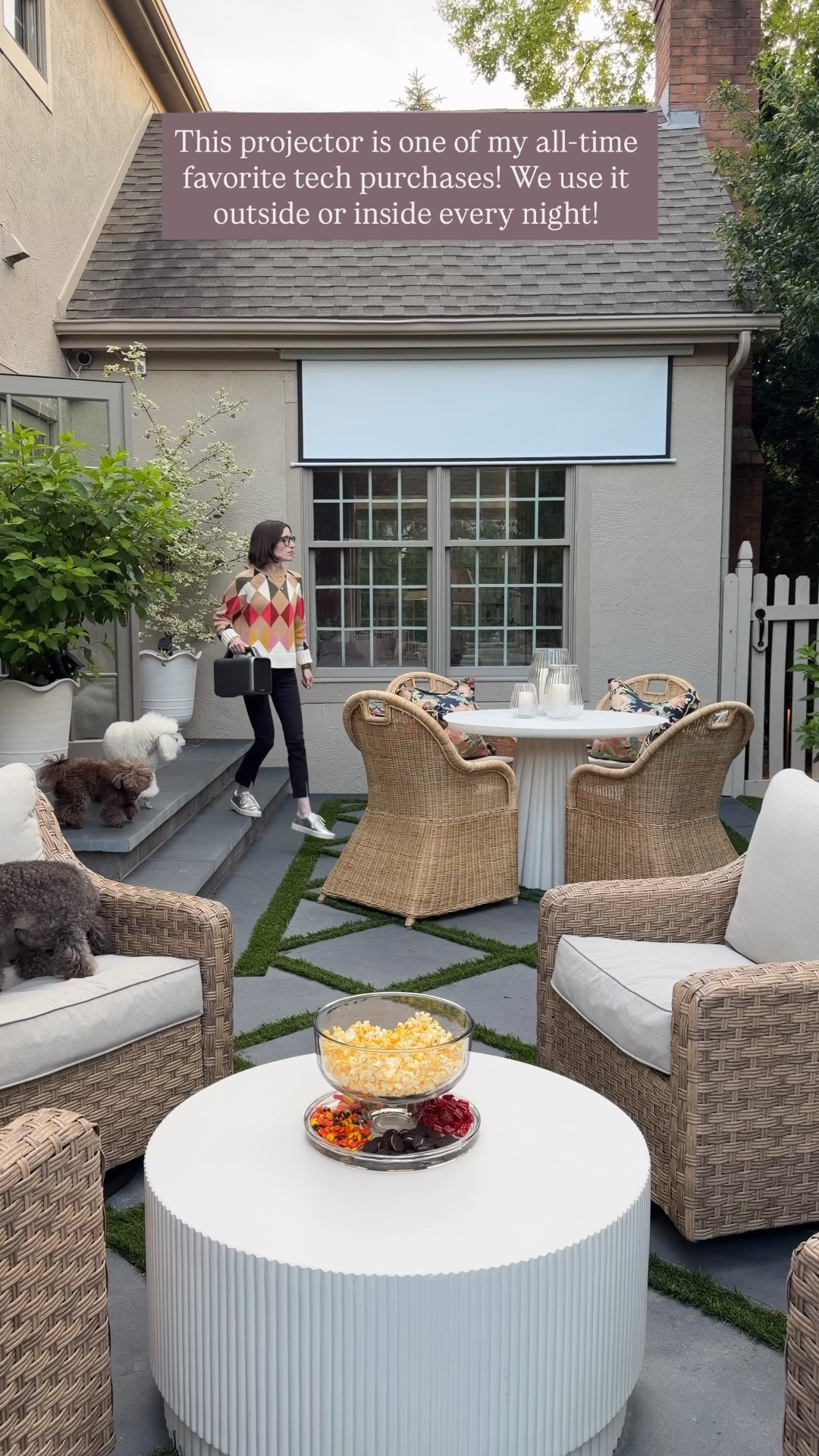 This projector is one of my favorite purchases this summer!

#LTKdayinmylife #LTKHome #LTKSaleAlert