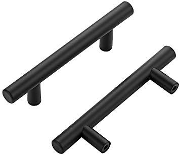 5 Inch Cabinet Pulls Black Cabinet Handles - Home Expert Kitchen Cabinet Hardware 3 Inch Hole Cen... | Amazon (US)