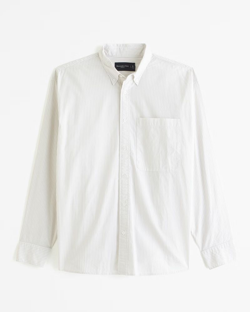 Men's Easy Oxford Shirt | Men's Tops | Abercrombie.com | Abercrombie & Fitch (US)