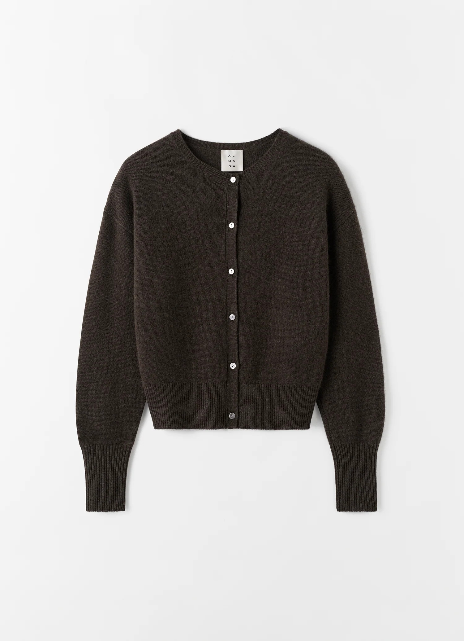 Coco Cardigan, chocolate | Almada Label