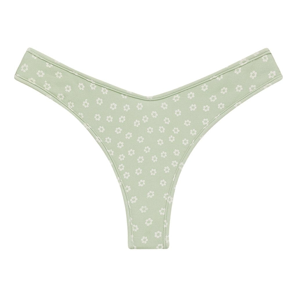 Jade Floral Lulu Bikini Bottom | Montce