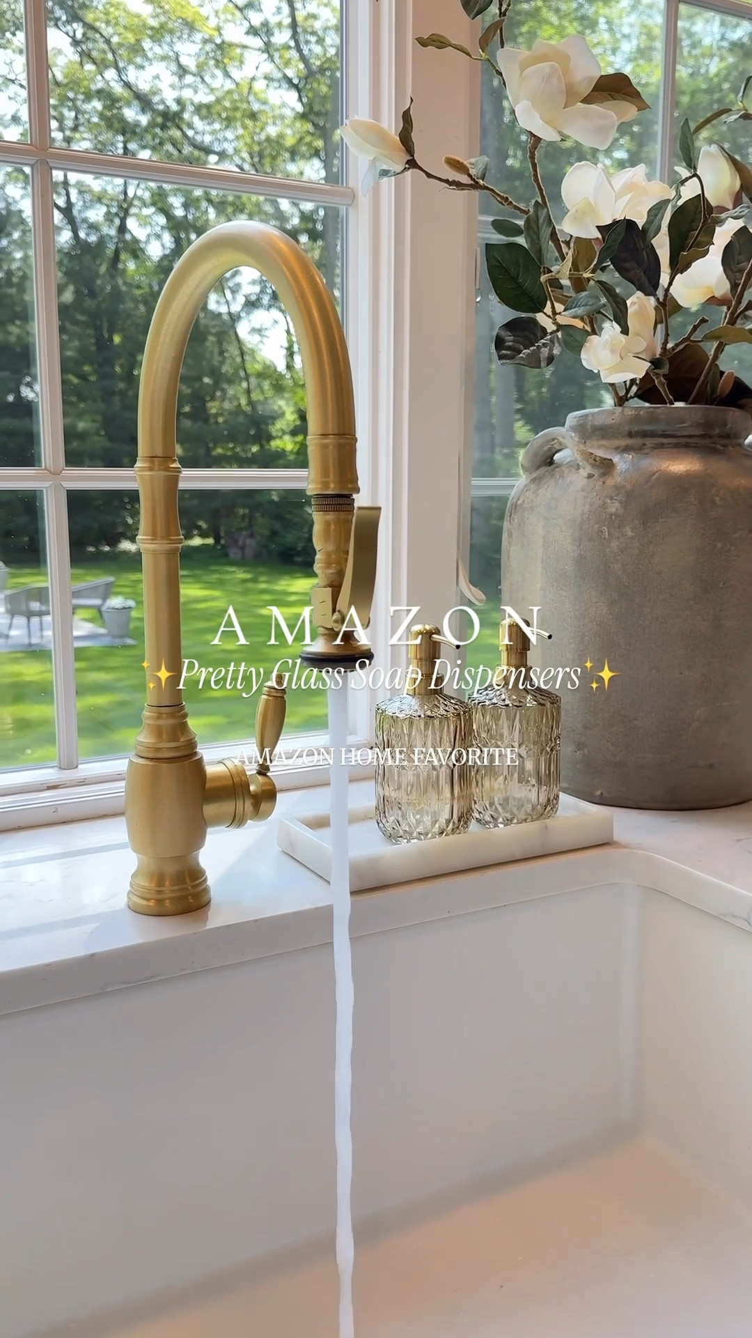 These best-sellers are a follower favorite. These glass soap dispensers and tray are like jewelry for your kitchen. 

spring branches | kitchen decor | vase



#LTKSaleAlert #LTKPetite #LTKHome