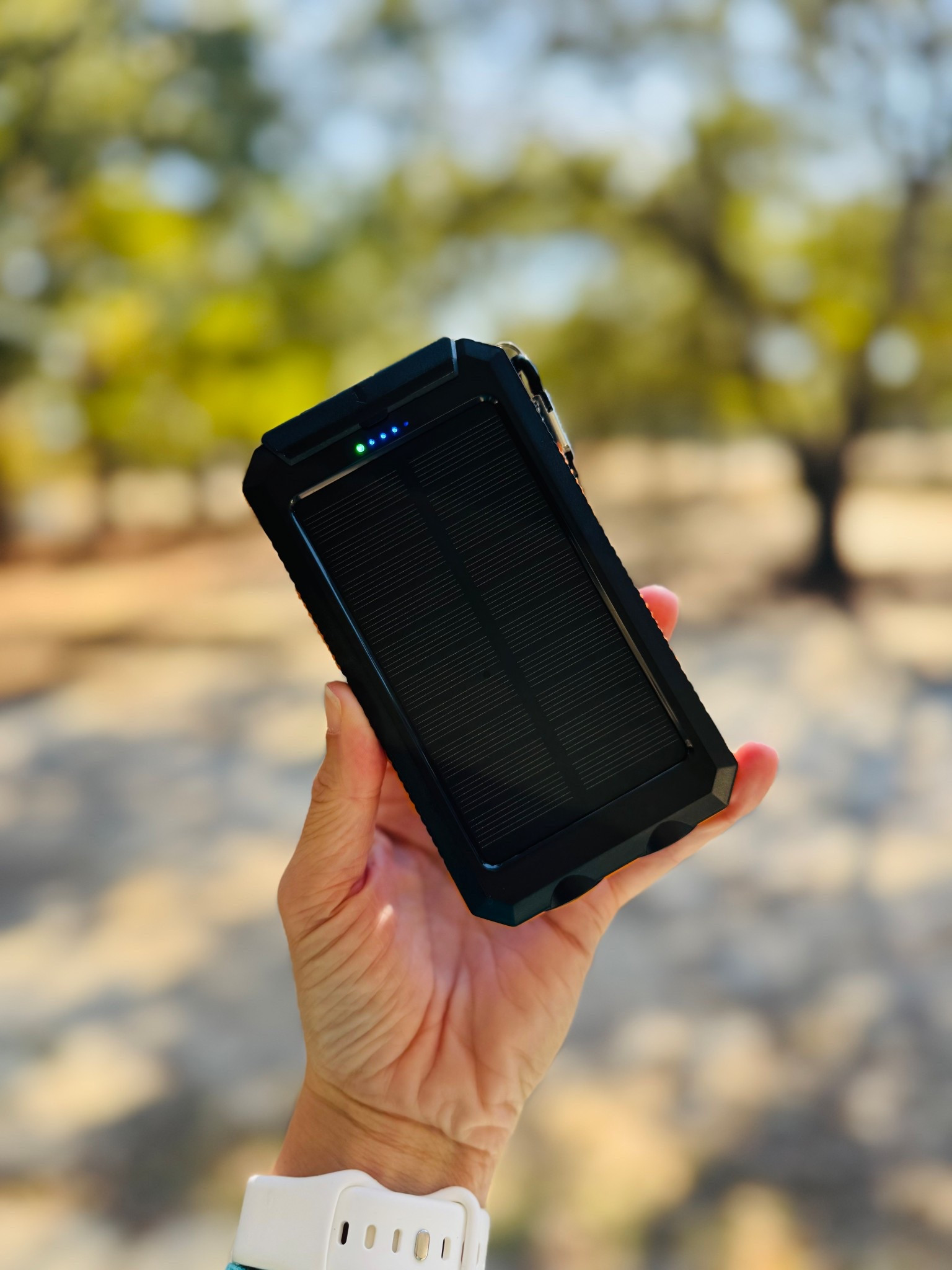 I’m really excited about this 🎁 and may use it more than he does 😆 you don’t even have to remember to charge it because it’s SOLAR powered 🏆 I took it outside for a picture and the charging lights automatically came on! Too cool! 

#LTKActive #LTKGiftGuide