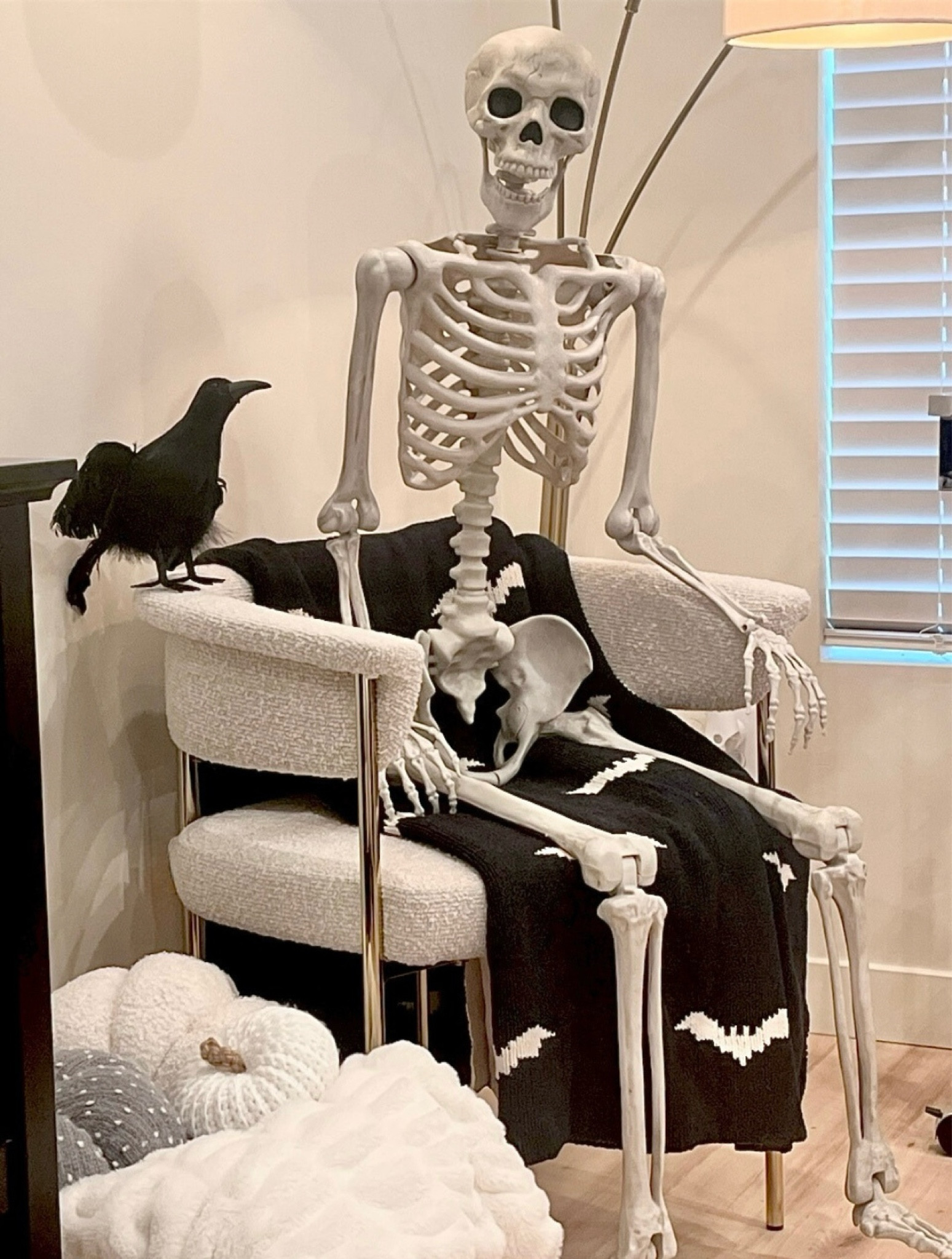 There’s a new champagne one this year and I had to get her!
🤍
Champagne skeleton, Pink skeleton, Silver skeleton, White skeleton 

#LTKHome #LTKStyleTip #LTKSeasonal