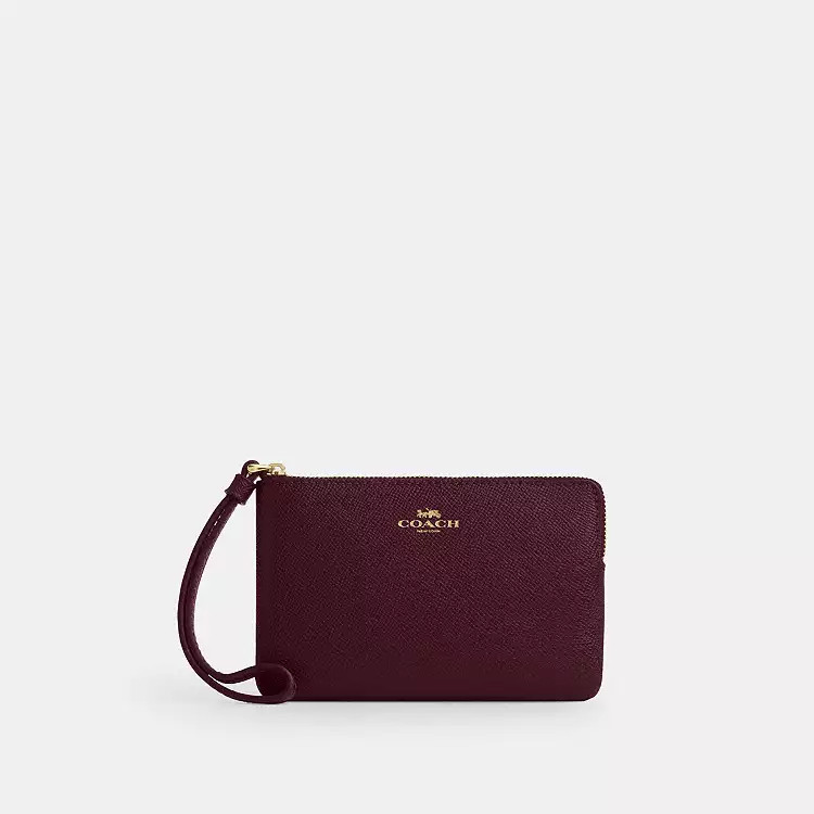 Corner Zip Wristlet | Coach Outlet US