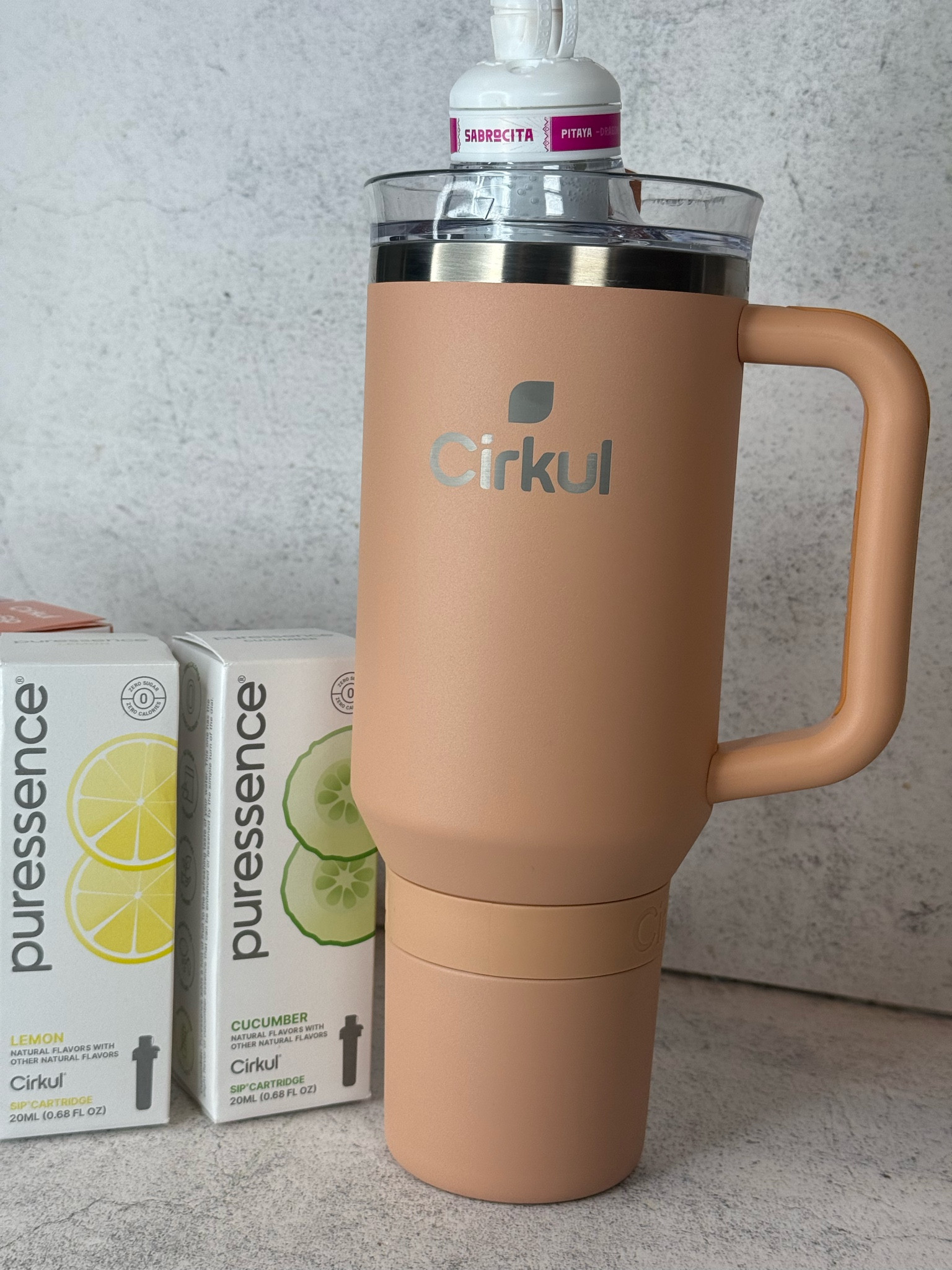 The perfect drink tumbler . Whether you want water, or a lot of flavor with fruit or lemonade. Perfect for travel cup does not leak!

#LTKTravel #LTKHome