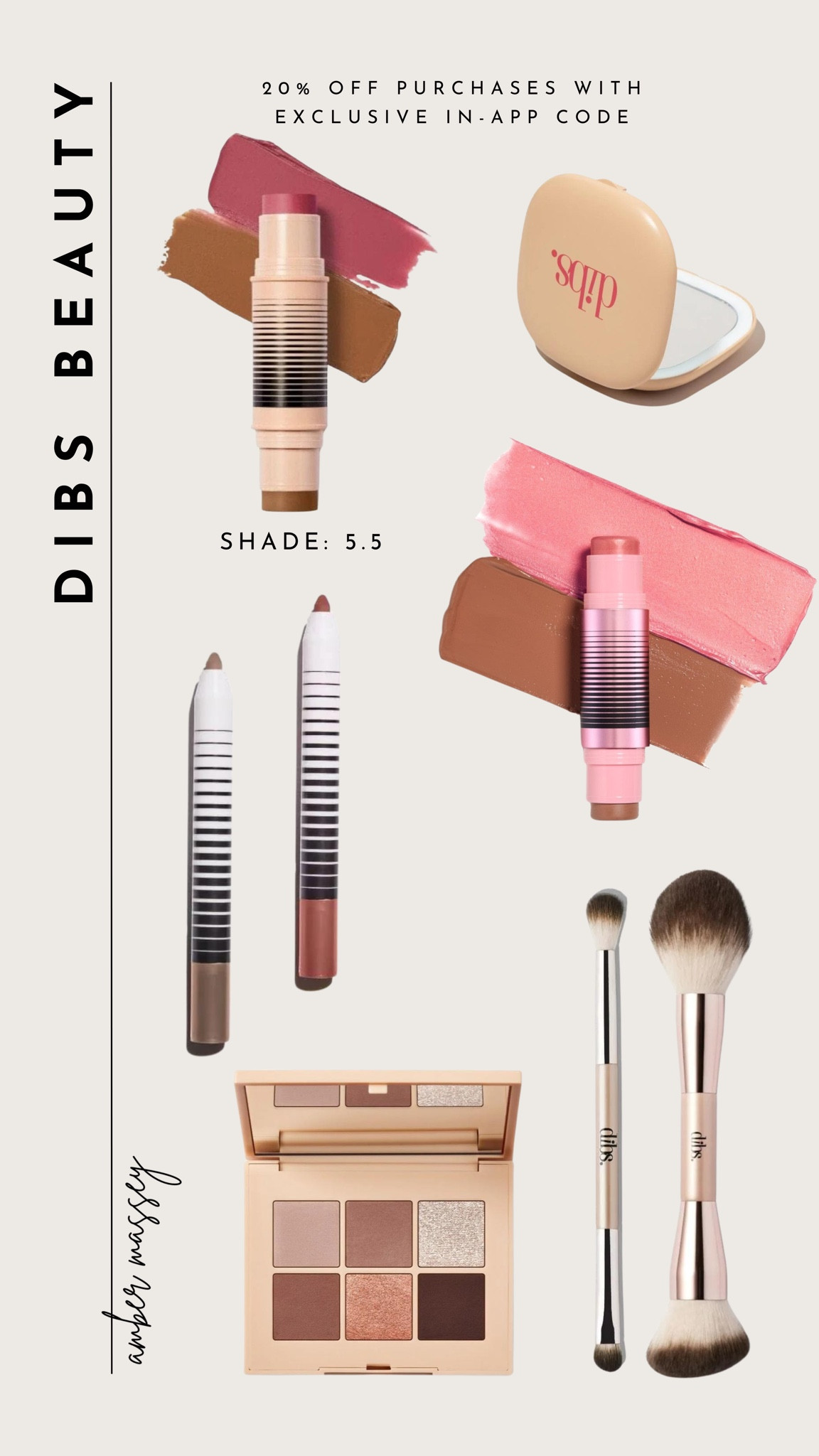 Dibs beauty LTK beauty sale 20% off purchases!!

Dibs beauty, on sale, dibs duo stick, dibs lip liner, dibs duo brush, dibs blush, makeup, beauty favorites 

#LTKfindsunder100 #LTKbeauty #LTKsalealert