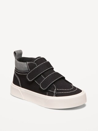 Canvas Double Secure-Strap Sneakers for Toddler Boys | Old Navy (CA)