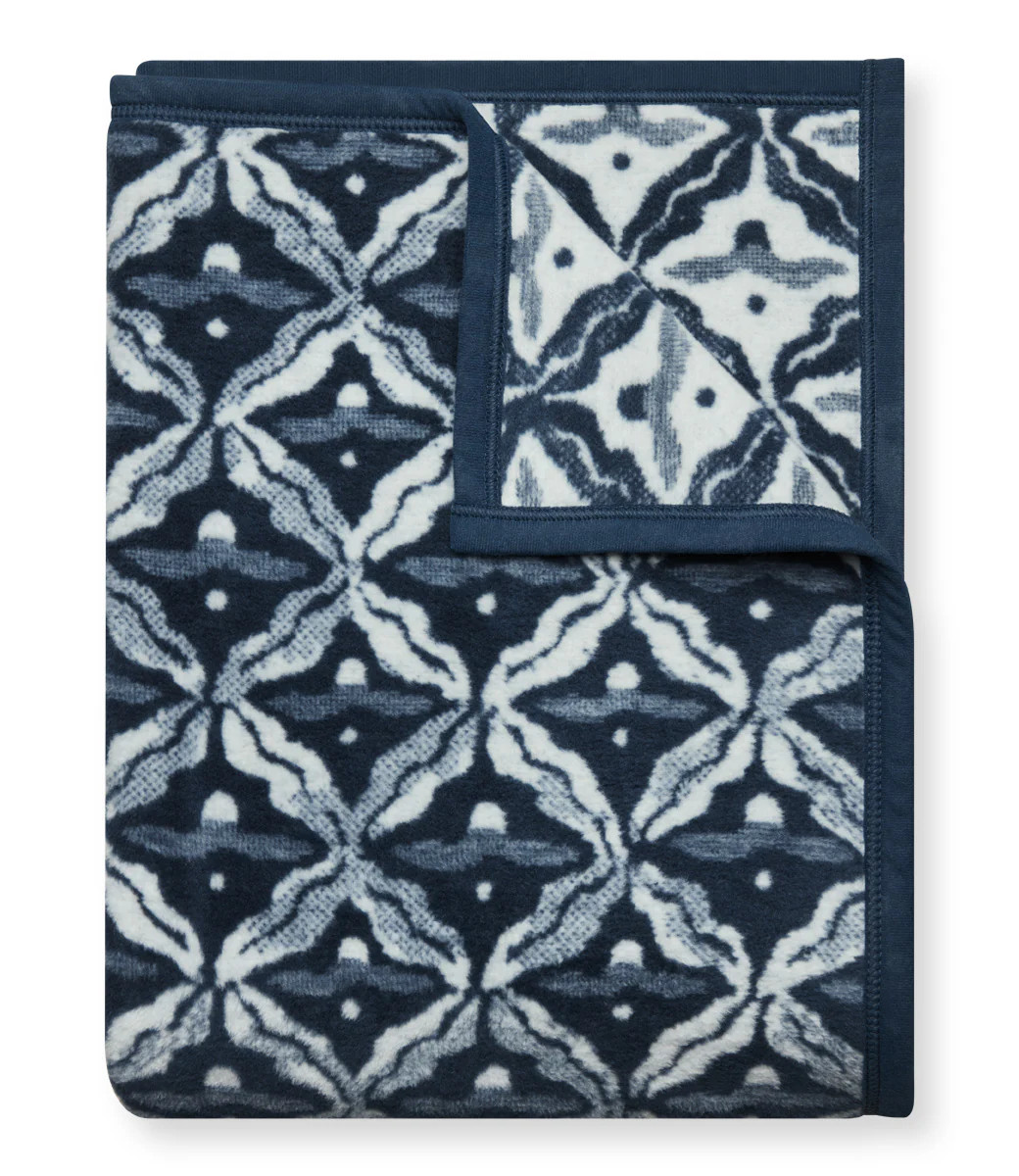 Samara Vintage Blue Blanket | ChappyWrap