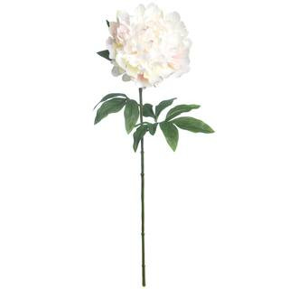 29.5" Cream & Pink Peony Stem by Ashland® | Michaels Stores