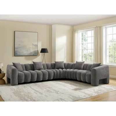 Ollis Minimore Modern Style Winnie L Shape Type4 6S Sofa | Wayfair North America