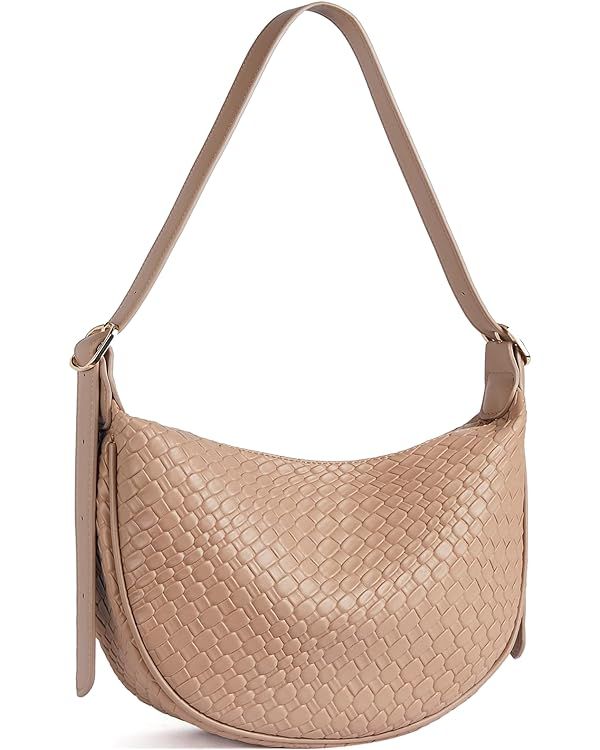 BOSTANTEN Purses for Women Trendy Crossbody Bags Crescent Shoulder Hobo Handbag with Adjustable S... | Amazon (US)