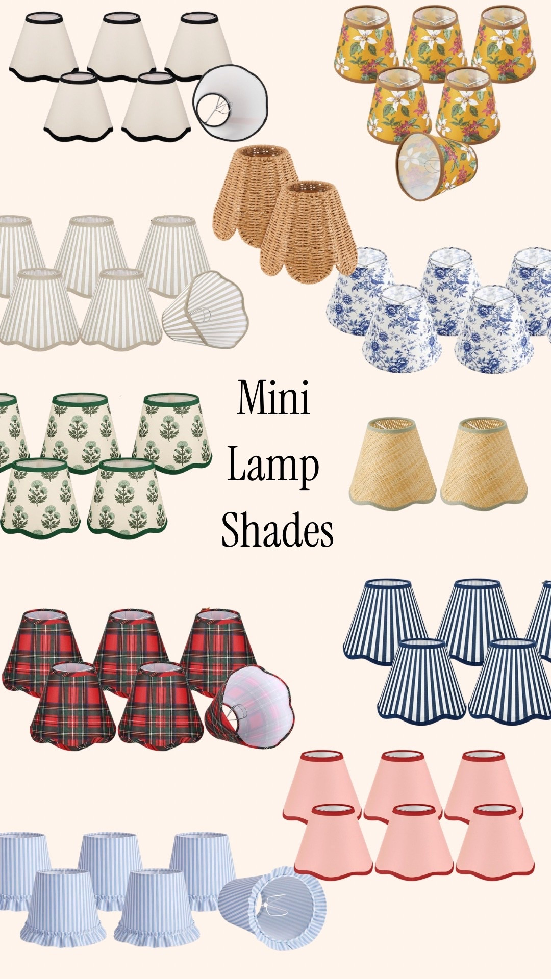 My favorite mini lamp shades to create your own lamps at home! 🍷💡✨

#LTKHome