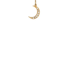 Mini Crescent Moon - Gold | Sequin