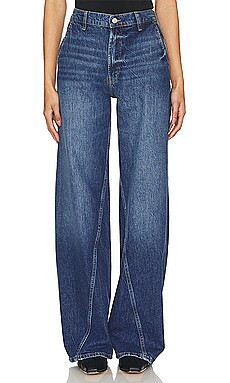 ANINE BING Briley Wide Leg in Artic Blue from Revolve.com | Revolve Clothing (Global)