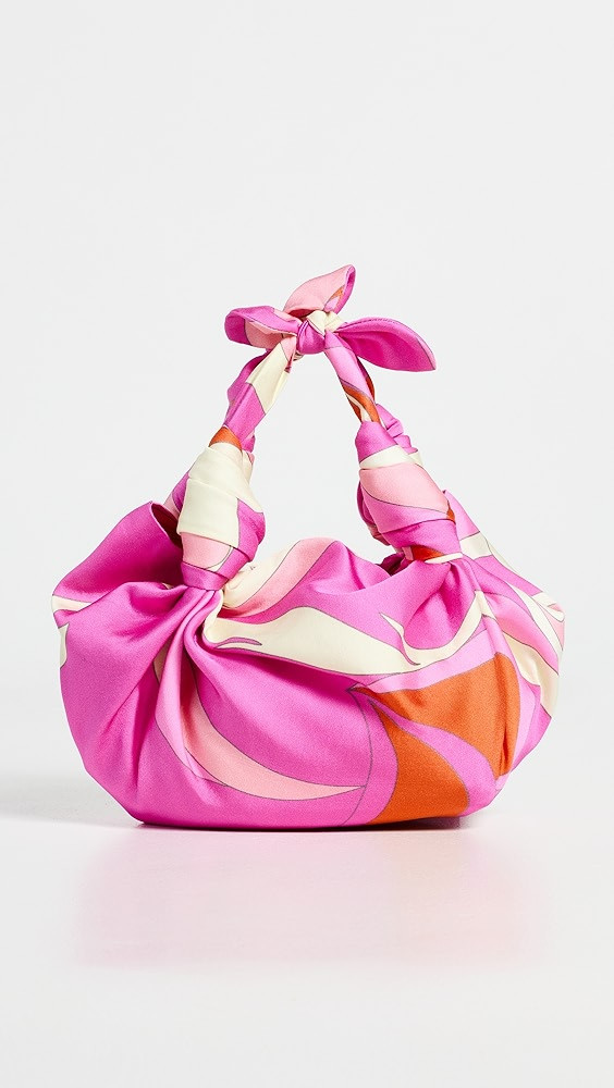 Pink Swirl Knot Bag | Shopbop
