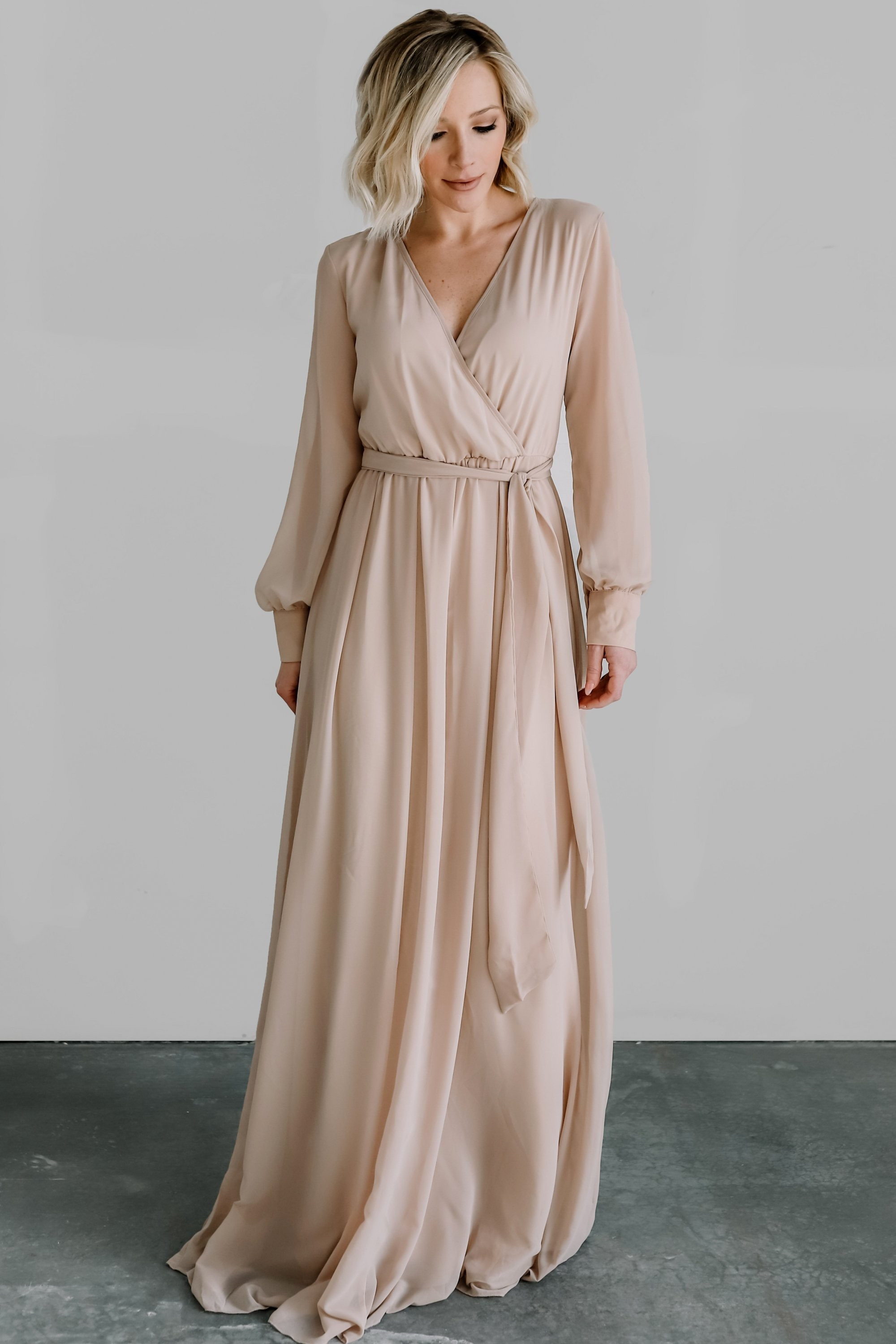 Lydia Natural Maxi Dress | Baltic Born